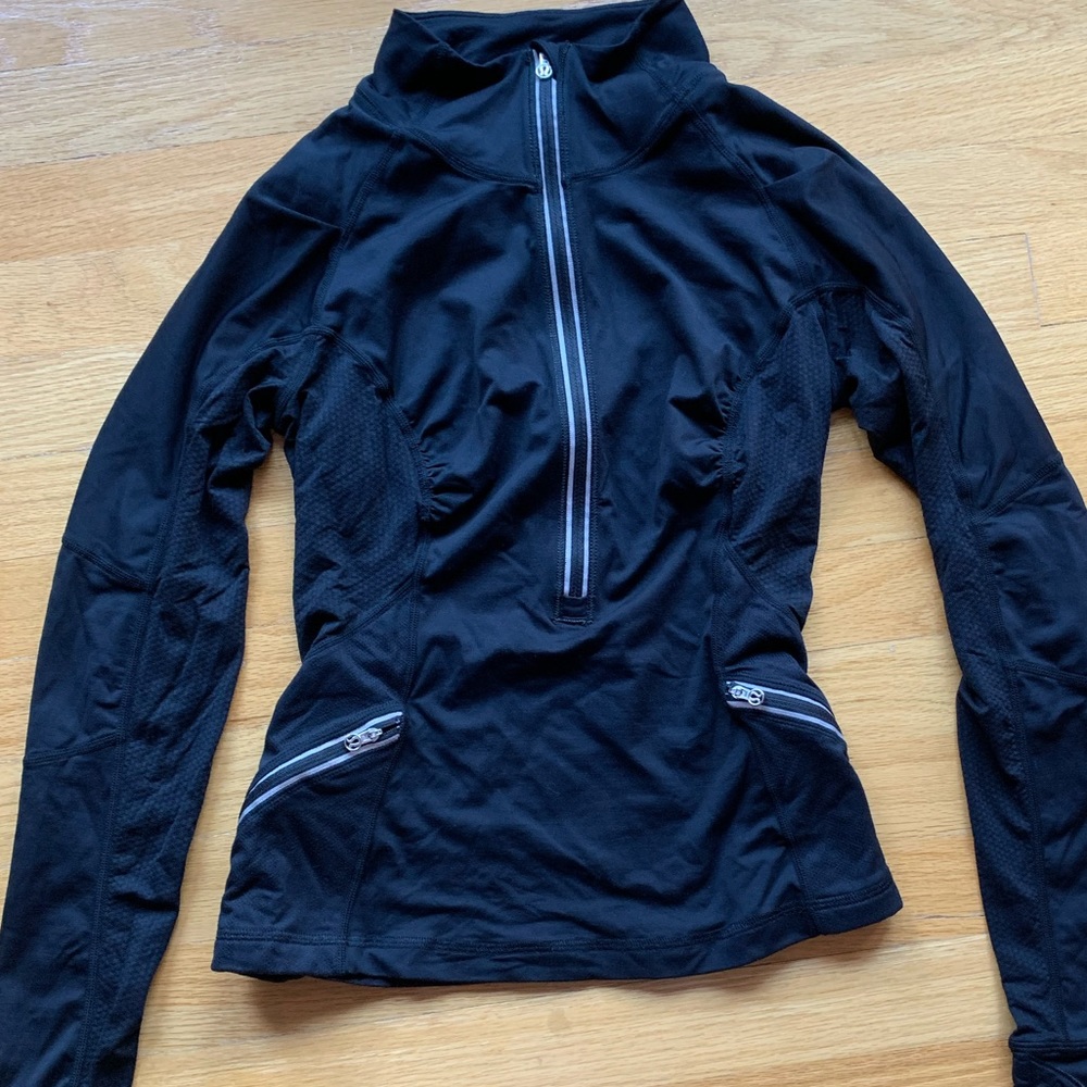 Lululemon half zip running top